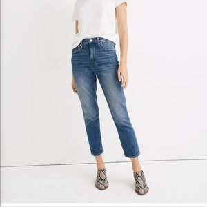 Madewell The High-Rise Slim Crop Boyjean